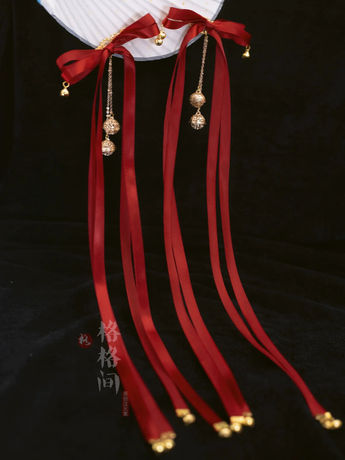 Chinese New Year Hanfu Hair Accessories: Bow