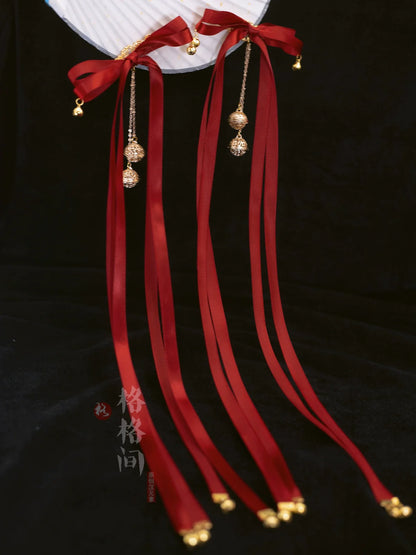 Chinese New Year Hanfu Hair Accessories: Bow