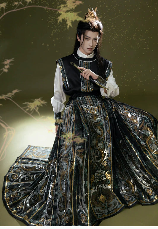 New Chinese Style Modern Hanfu Outfit - Light City 曙光之城 (Preorder)