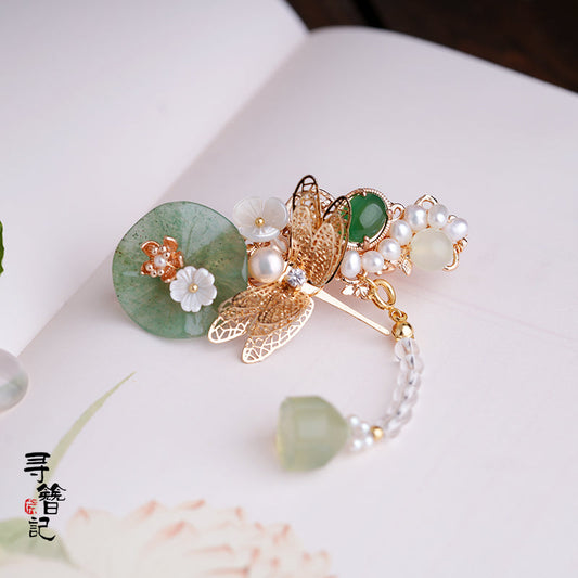 Hair Pin: Dragonfly
