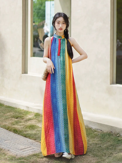 Hanyuansu Modern Hanfu: Rainbow 彩虹