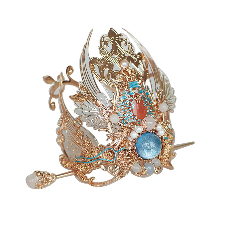 Hanfu Hair Accessories Set: Linjiang Fairy