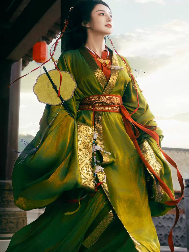 Naturia - Warring States and Han Dynasty Straight Hem Robe
