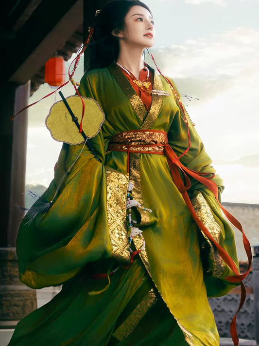Naturia - Warring States and Han Dynasty Straight Hem Robe