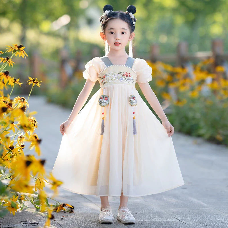 Lixia - Tang Dynasty Hanfu Dress, Fairy Costume for Girls