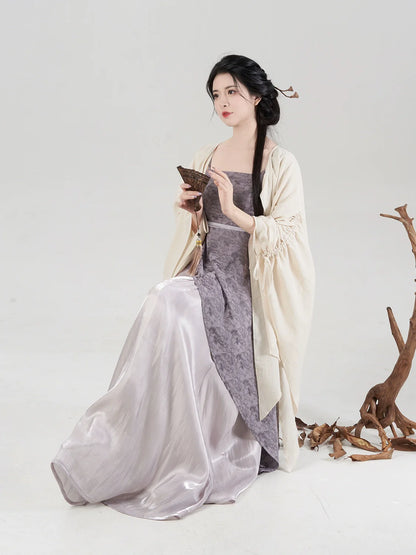 Modern Hanfu Dress: Swallowtail Butterfly 燕尾蝶 (Preorder)