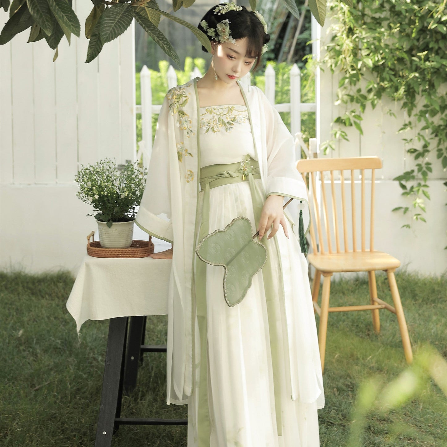 Jasmine - Song Dynasty Style Qiyao Ruqun Hanfu