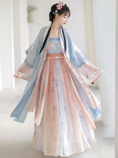 Hua Qing 花卿 - Song Dynasty Style Qiyao Ruqun Hanfu