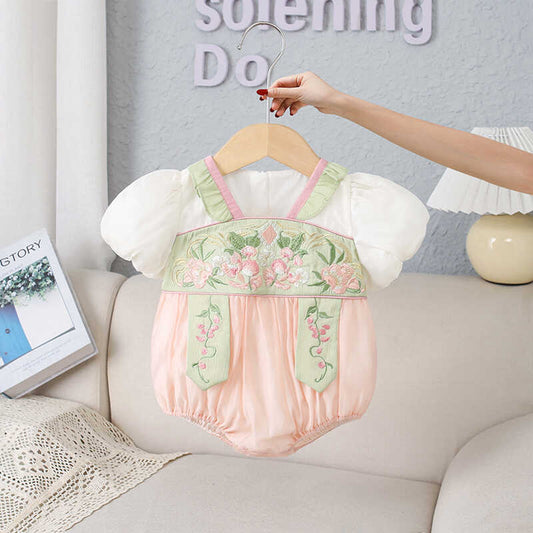 Princess Tang - Chinese Hanfu Style Baby Onesies for Girls