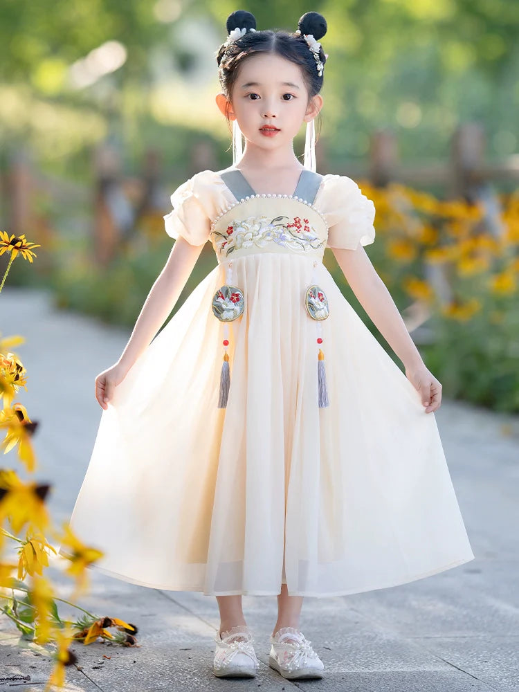 Lixia - Tang Dynasty Hanfu Dress, Fairy Costume for Girls