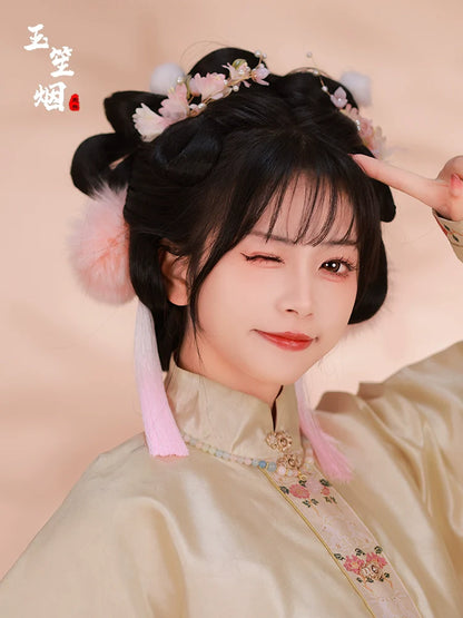 Hanfu Hair Accessories Set: Misty