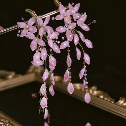 Hair Pins: Spring Rain