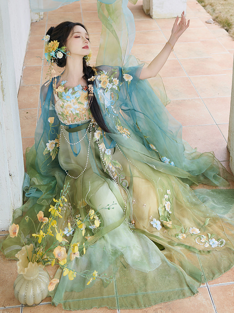 Mint Garden 小花园 - Fairy Spring and Summer Daily Tang Dynasty Style Heziqun