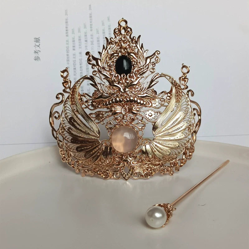 Demoness - Unisex Hanfu Hair Crown