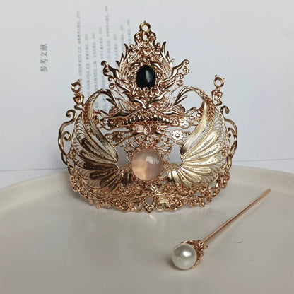 Demoness - Unisex Hanfu Hair Crown