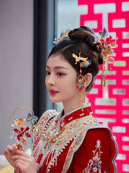 Chinese Wedding Hair Accessories: Infinite Affection