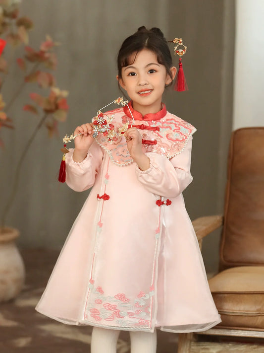 Solenne - New Chinese Style Ming Dynasty Hanfu for Girls