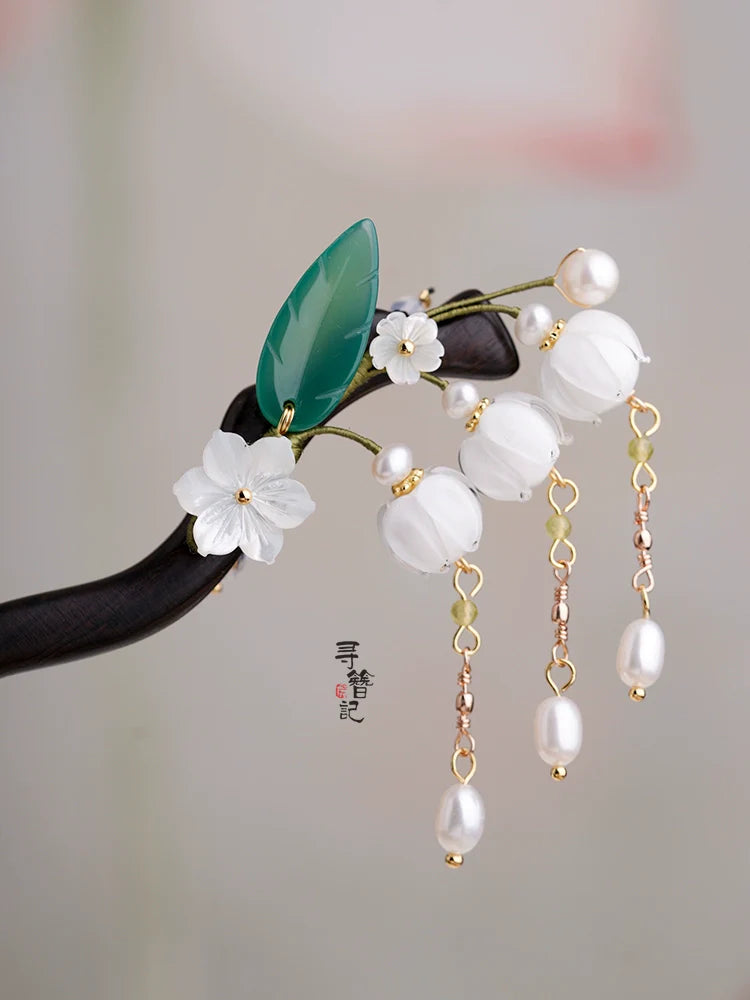 Ebony Hair Stick: Zhong Lan