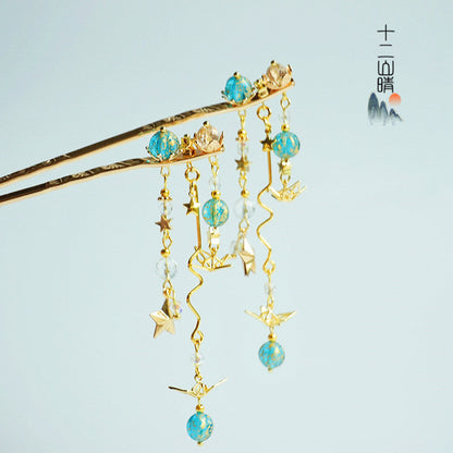 Hair Stick: Thousand Cranes