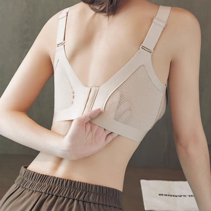 Women Full Coverage W-Support Push Up Seamless Jelly Bra