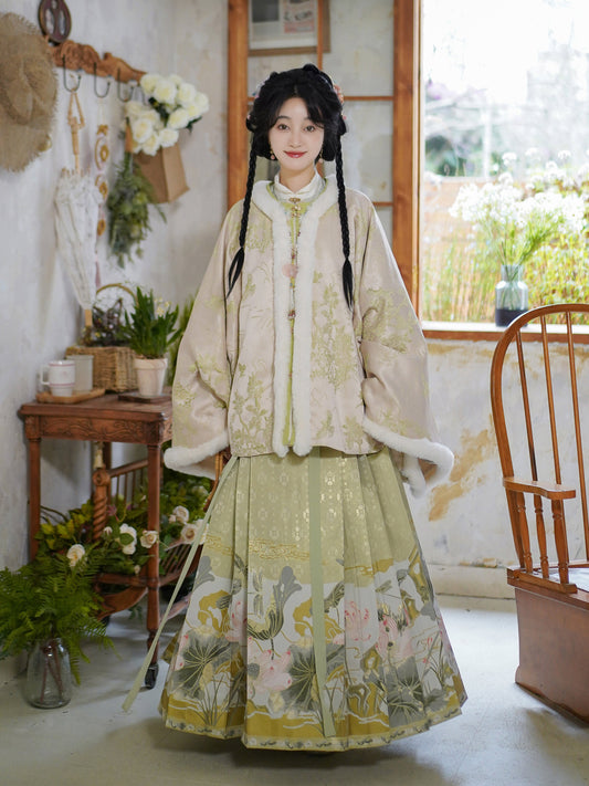 Qingxue 晴雪 - Ao & Mamianqun Ming Dynasty Hanfu Set