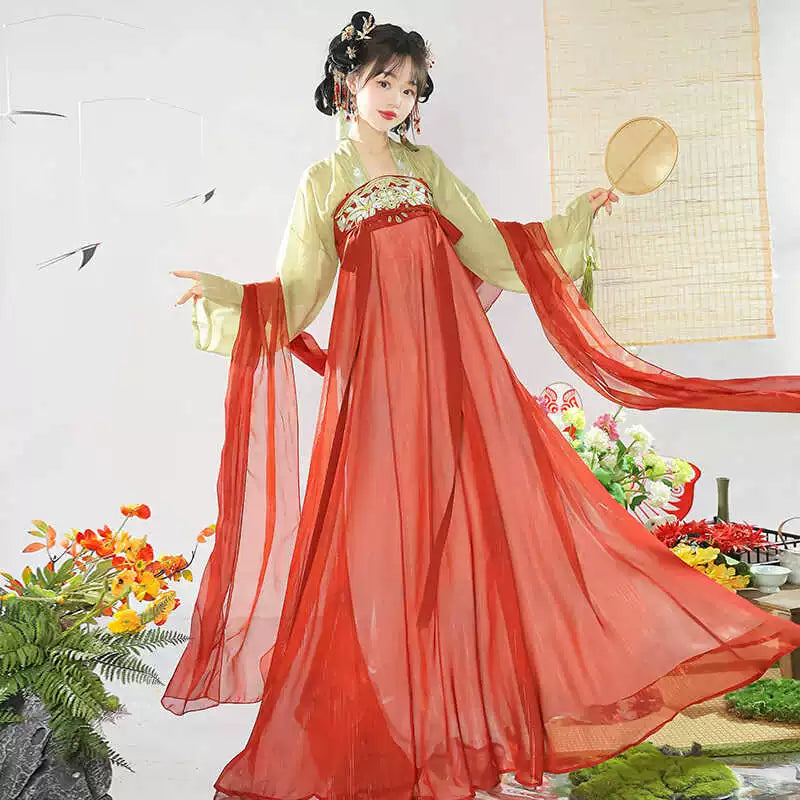 Qingqing 卿卿 - Tang Dynasty Style Qixiong Ruqun