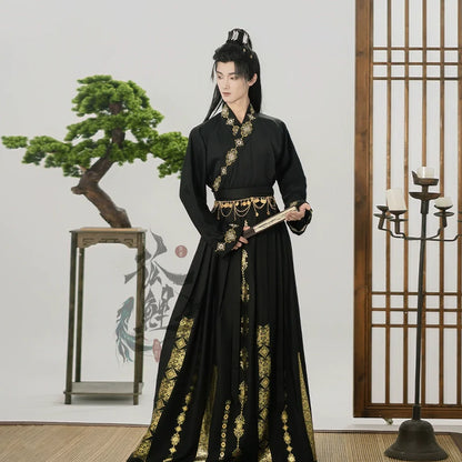 Wei Jin Wuxia Style Qiyao Ruqun - Xuan Ce 玄策