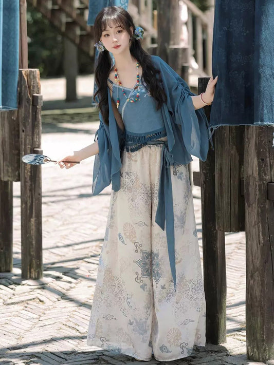 Qianshanzang 浅山藏 - Modern Hanfu New Chinese Style Outfit