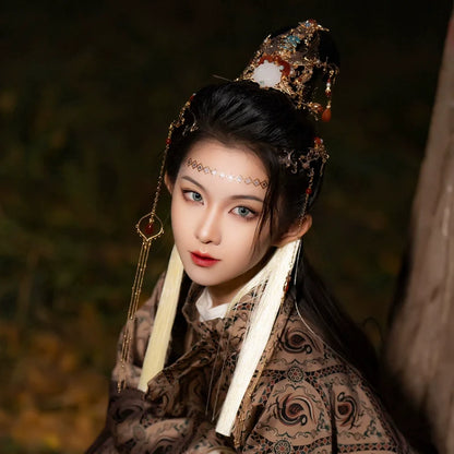 Hanfu Hair Accessories Set: Jiugao