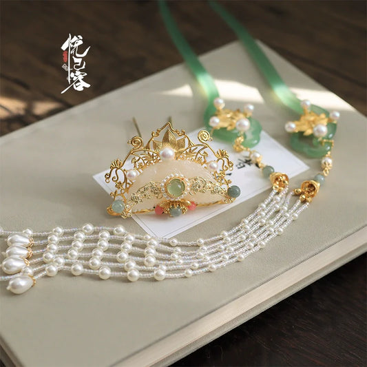 Hanfu Hair Accessories Set: Yun Yan Ji