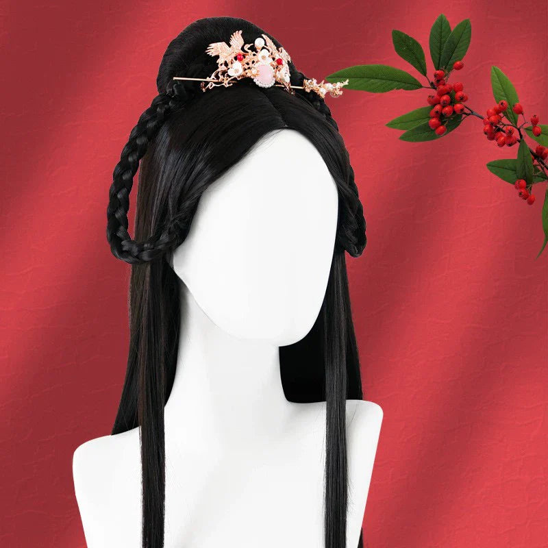 Sunset Glow - Chinese Style Hair Wig for Hanfu