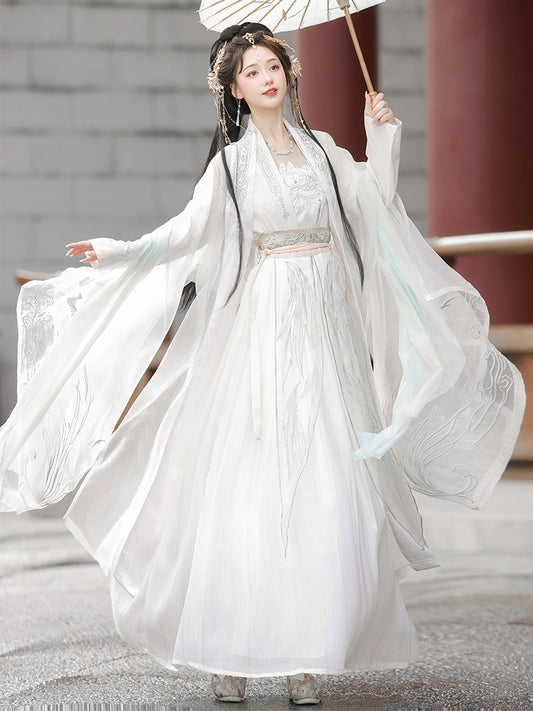 Pearl Glow 洛金羽 - Song Dynasty Style Qiyao Ruqun Hanfu