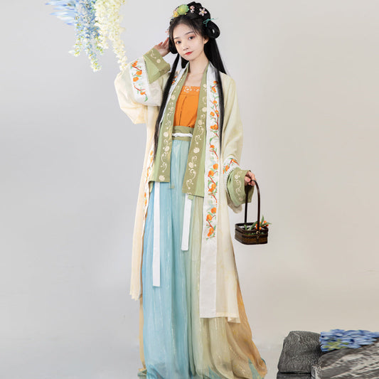 Lianlian 好柿连连 - Song Dynasty Style Qiyao Ruqun Hanfu