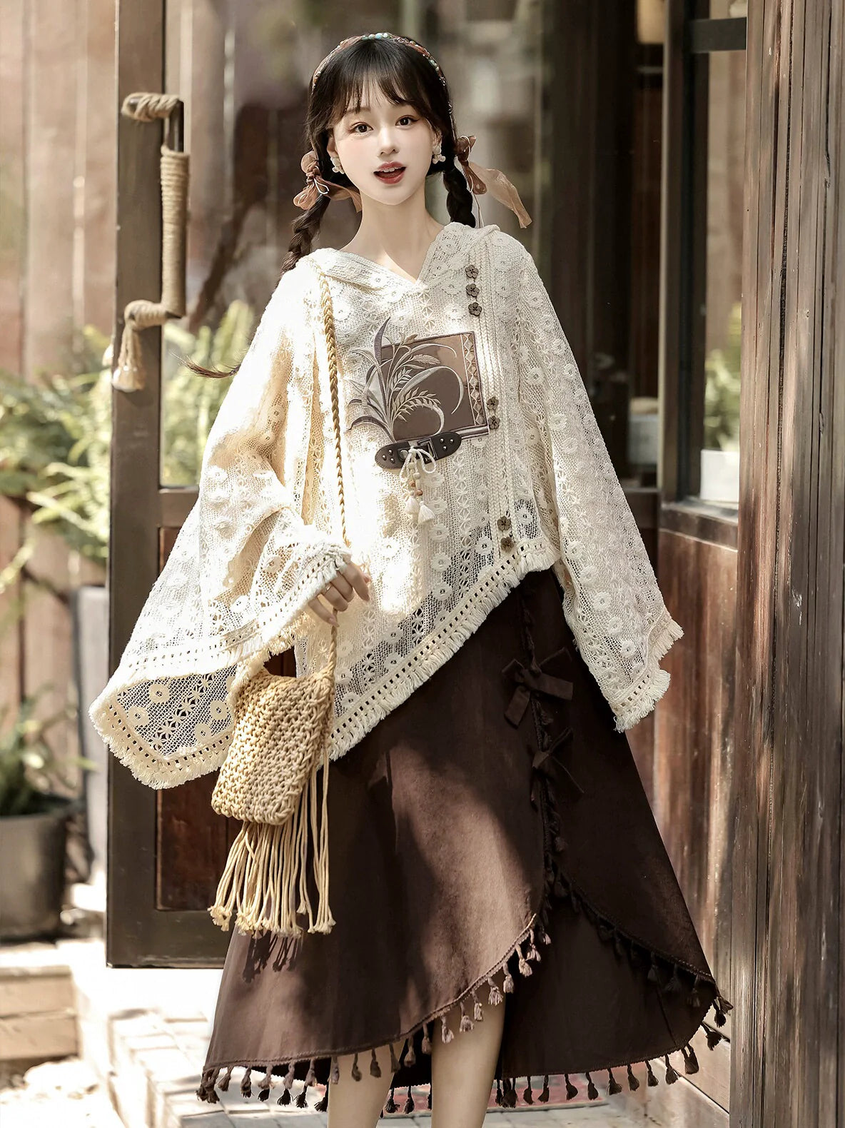 New Chinese Style, Modern Hanfu, Grain 禾穗