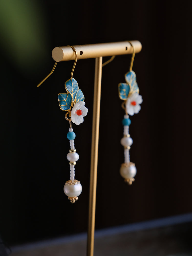Royal Tassels Chinese Style Earrings