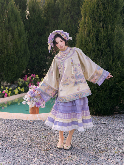 Fragrant Tulips 郁香 - Qing Han Inspired New Chinese Style Costume (Preorder)