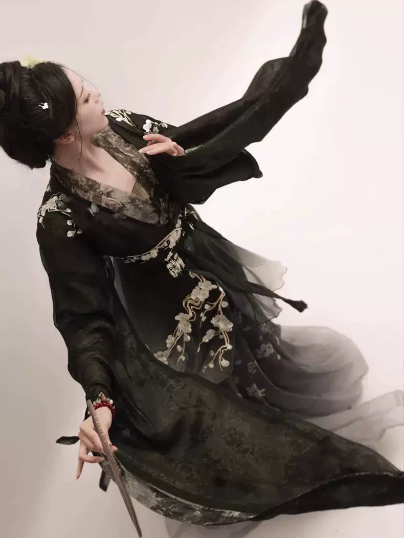 Unstained 不染尘 - Wei Jin Wuxia Style Qiyao Ruqun (Preorder)