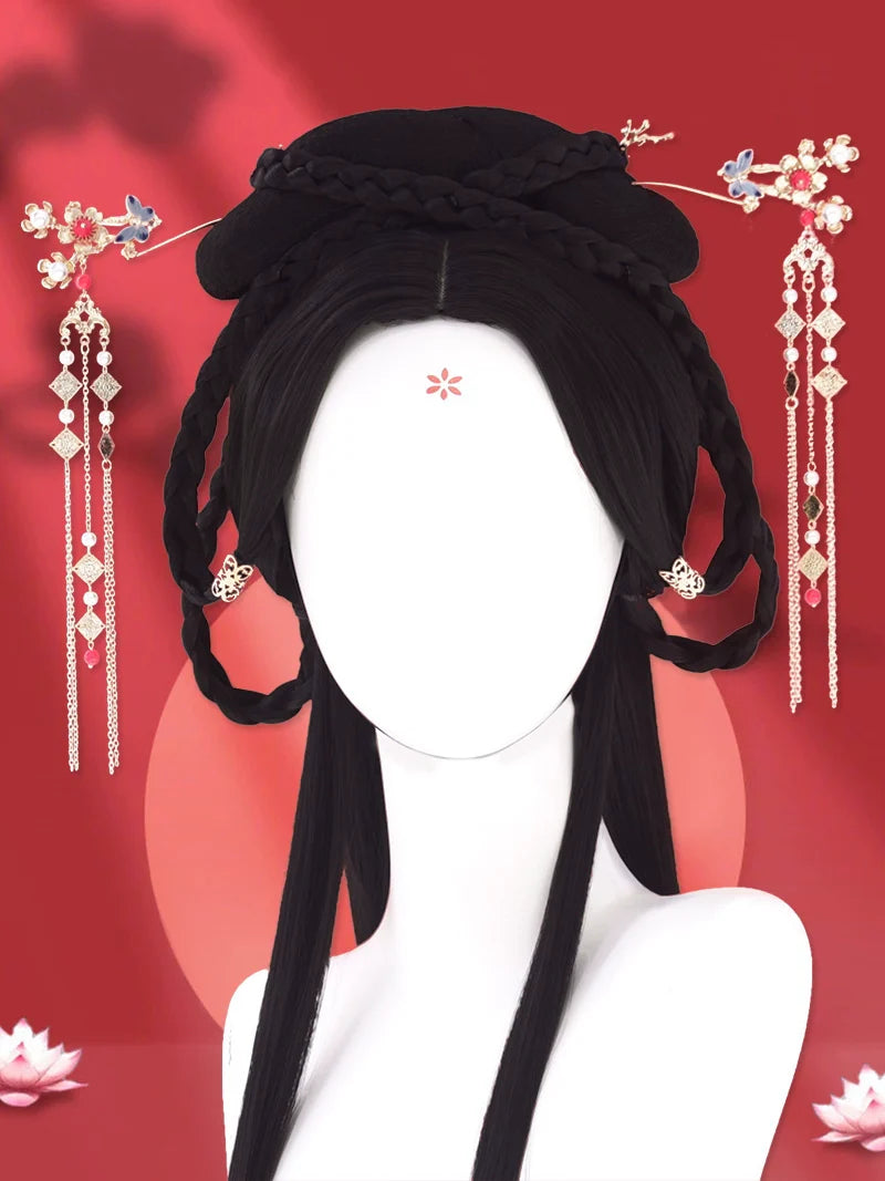 Soulful Beauty - Chinese Fairy Style Hair Wig for Hanfu