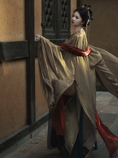 Myth 琉璃 - Tang Dynasty Style Modern Qixiong Ruqun