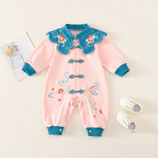 Princess Ming - Hanfu Style Baby Onesies for Girls