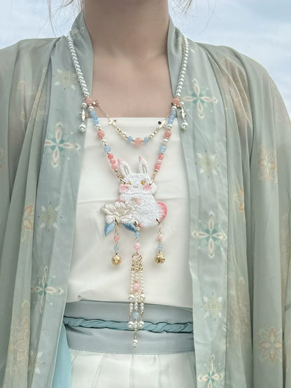 Bunny Chinese Style Necklace
