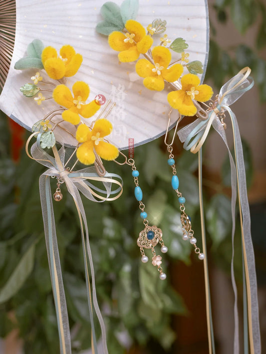 Hair Clips: Lin Miao Miao