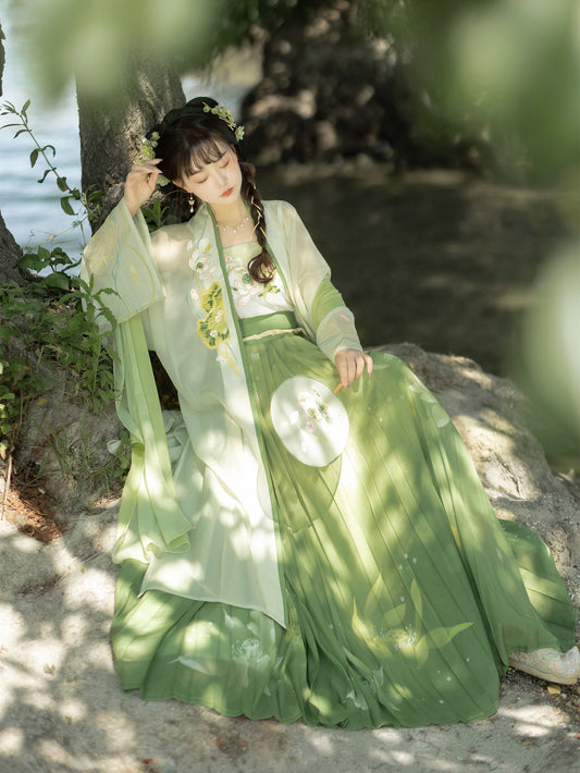 Banyan Tree - Song Dynasty Style Qiyao Ruqun Hanfu