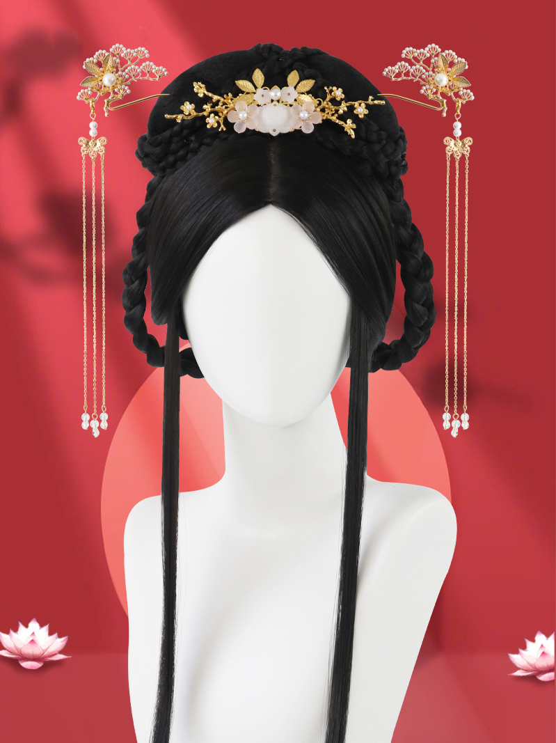 Spring Blossom - Chinese Fairy Style Hair Wig for Hanfu