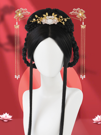 Spring Blossom - Chinese Fairy Style Hair Wig for Hanfu
