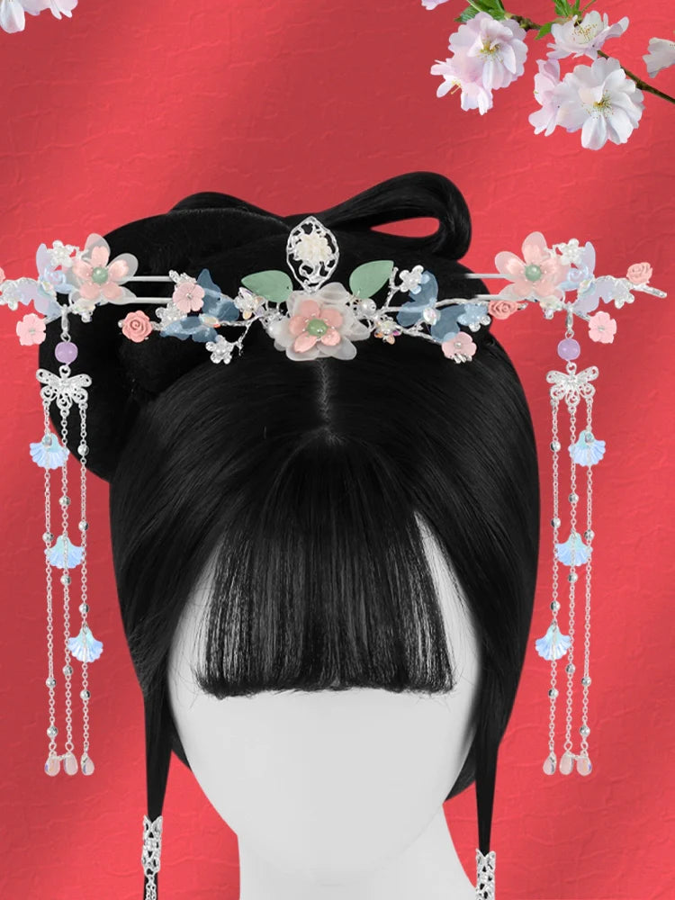 Graceful Silhouette - Chinese Style Hair Wig for Hanfu