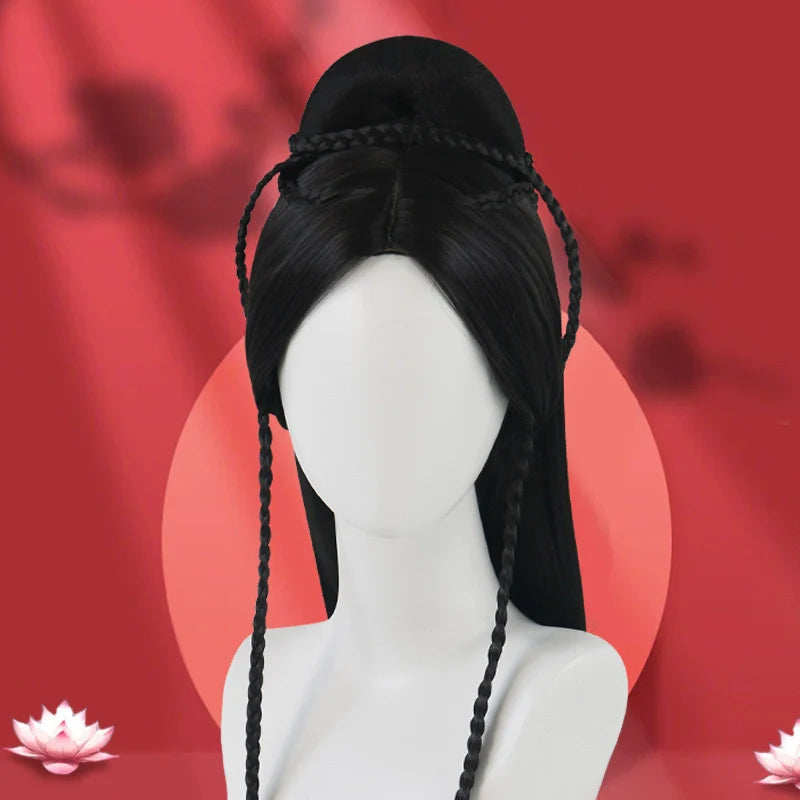 Lotus Flower - Chinese Style Hair Wig for Hanfu