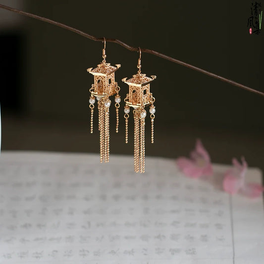 Lantern Nights Chinese Style Earrings