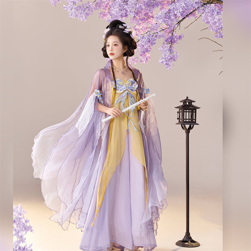 Drunken Dream Butterfly 醉梦蝶 - Tang Dynasty Style Qixiong Ruqun