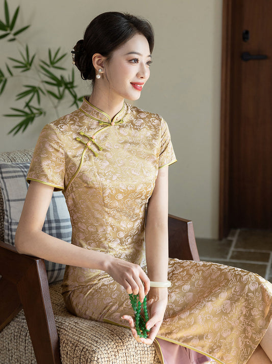 Glow - Old Shanghai Style Cheongsam Dress